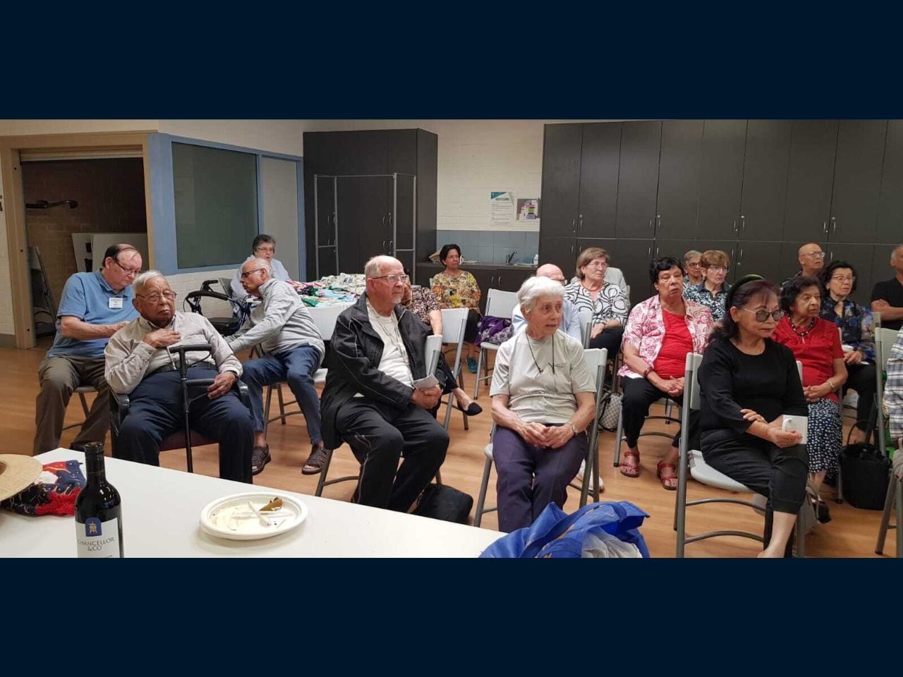 Part of the Perth Meeting audience watching PeterSnow's presentation